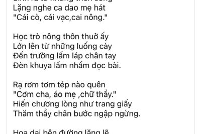 HIẾN CHƯƠNG NGÀY ẤY