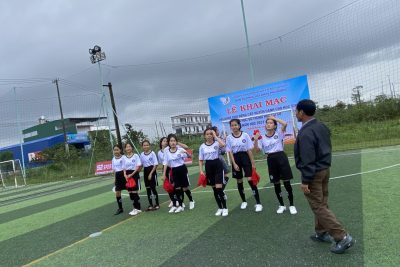 HÌNH ẢNH ĐỘI BÓNG ĐÁ NAM, NỮ CỦA TRƯỜNG THAM GIA HỘI KHỎE PHÙ ĐỔNG CẤP HUYỆN NĂM HỌC 2023-2024