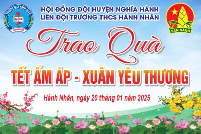 TRAO QUÀ” TẾT ẤM ÁP-XUÂN YÊU THƯƠNG”