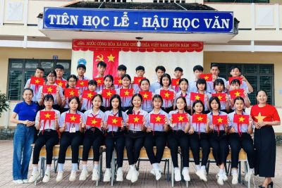 EM LÀ MẦM NON CỦA ĐẢNG VỚI CHỦ ĐỀ “Thiếu nhi trường THCS Hành Nhân thi đua lập thành tích chào mừng Đại hội đại biểu toàn quốc lần thứ XVI của Đảng”